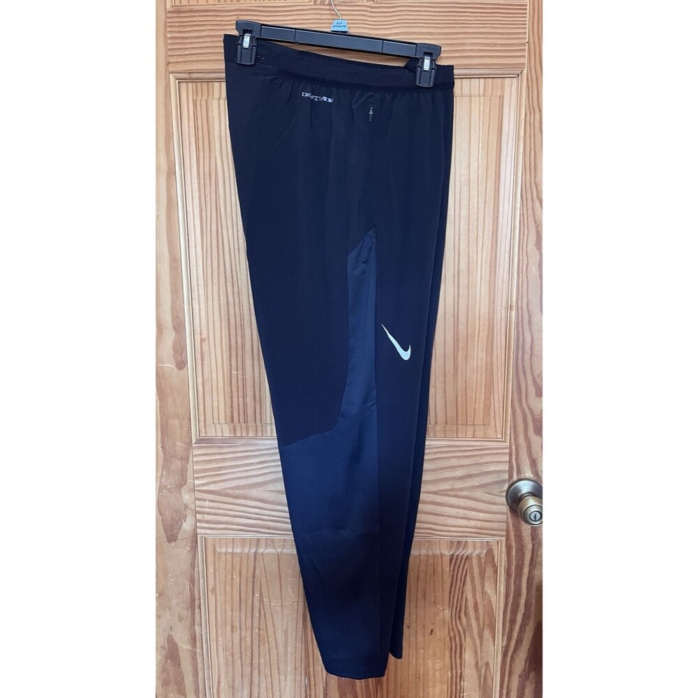 Nike AeroSwift Dri-Fit ADV Black Running Pants Men's Size Large FN3361-010